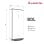 Termo eléctrico Ariston Velis Tech Dry 80L 1500W multiposición Wi-Fi