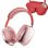 Klack Pro Max Auriculares Inalambricos Bluetooth de Diadema con Funda Rojos