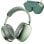 Klack Pro Max Auriculares Inalambricos Bluetooth de Diadema con Funda Verdes