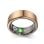 Klack Smart Ring Tracker Anel Inteligente Tamanho 59-60mm Rosa Dourado