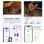 Klack Smart Ring Tracker Anillo Inteligente Talla 59-60 mm Negro