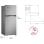 LG GTBV22PYGKD Frigorífico Dos Puertas E Acero Inoxidable