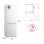 LG GBV3100CSW.ASWQEUZ Frigorífico Combi C Blanco