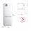 LG GBV3100CSW.ASWQEUZ Frigorífico Combi C Blanco