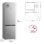 LG GBV5250EPY Frigorífico Combi E Acero Inoxidable