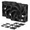 Corsair RS120 MAX PWM Triple Pack Ventilador Suplementario 120mm Negro