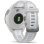 Garmin Forerunner 165 Bluetooth GPS 43mm AMOLED Grau Weißes Armband 5ATM Wasserdicht SpO2