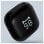 Cuffie Mibro Earbuds 3 Pro TWS con microfono e custodia di ricarica nere