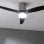 Ventilatore da soffitto Cecotec EnergySilence Aero 5600 Aqua Ironblack 40W WiFi LED 132 cm