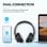 Soundcore Q20i Auriculares Inalambricos Híbridos con Cancelación Activa de Ruido Negros