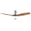 Cecotec EnergySilence Aero 5600 Aqua Irondarkwood Connected Ventilador de Techo con Luz y Mando 40W