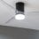 Ventilatore da soffitto Cecotec EnergySilence Aero 5285 Sun Blacktransparent con Wi-Fi 40W IP44