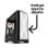Forgeon Mithril ARGB Mesh Torre ATX Negra + Frontal Personalizable