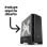 Forgeon Mithril ARGB Mesh Torre ATX Negra + Cristal Personalizable