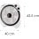 Bastilipo Zahara Ventoinha Box Fan 40W com Temporizador