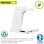 Muvit For Change Base Cargadora Inalambrica 6 En 1 Plegable Smartwatch+iwatch+airpods + Dos Puertos Usb A + C Blanca