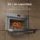 Cecotec Bolero Hexa MW703800 Glass Grey Horno Microondas Integrable 34L Gris