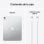 Apple iPad Pro 2024 13" Wifi + Cellular 1TB Vidrio Nanotexturizado Plata