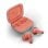 Auricolari Motorola Moto Buds wireless Bluetooth con Cancellazione Attiva del Rumore, microfono triplo e custodia di ricarica, Coral Peach
