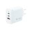 Coolbox Carregador GaN 2x USB-C + 1x USB-A 65W Branco