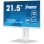 Monitor Iiyama ProLite XUB2292HSU-W6 da 21,5" LED IPS Full HD 100Hz FreeSync