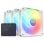 NZXT F120 RGB Core Triple Pack Ventoinhas Suplementares 120mm Brancas