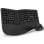 Combo tastiera e mouse ergonomici wireless Owlotech EMK500 neri