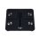 Báscula Digital De Baño Swisshome Afrodite Sh Vidrio Templado 180 Kg Negro