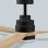 Ufesa Nepal Deckenventilator mit Licht und Fernbedienung, 132 cm, 40 W, Schwarz/Holz