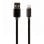 Muvit Cable USB a USB-C 2A Macho/Macho Conector Magnético 1.2m Negro