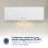 Origial AIRGLASSWARM WIFI Split para banheiro 2000W