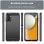 Max Power Digital Carbon Fiber Stoßfeste Schwarze Silikonhülle für Samsung Galaxy A15