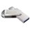 SanDisk Ultra Dual Drive Luxe 128GB USB-C/USB 3.2 Plata