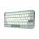 ASUS Marshmallow KW100 Teclado Sem Fios RF + Bluetooth Green Tea (PT)