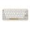 ASUS Marshmallow KW100 Teclado Sem Fios RF + Bluetooth Oat Milk (PT)