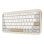 ASUS Marshmallow KW100 Teclado Sem Fios RF + Bluetooth Oat Milk Inglés (EUA)