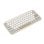 ASUS Marshmallow KW100 Teclado Sem Fios RF + Bluetooth Oat Milk Inglés (EUA)