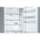 Frigorifero e congelatore Bosch Serie 4 KGN49XLEA Libera installazione 438 LE Acciaio inossidabile