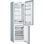 Réfrigérateur et congélateur Bosch série 2 KGN36NLEA Pose libre 305 LE Acier inoxydable