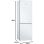 Bosch KGV36VWEAS Réfrigérateur et congélateur Autoportant 308 LE Blanc