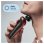 Aparador de barbear Braun Series 6 61-R1200s Preto, Vermelho