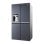 Frigorifero side-by-side Haier Cube 90 Series 7 HCR7918EIMB Libera installazione 601 LE Nero