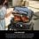 Ninja Woodfire Pro Connect XL Barbacoa Eléctrica con Ahumador y Sensor Digital 1700W