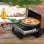 Ninja OO101EU Barbacoa/Parrilla Exterior Electricidad 2400W + Carbón Vegetal Negra/Roja