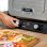 Parrilla Ninja OO101EU 2400W Electricidad + Carbón Vegetal Negra/Roja