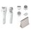 Epilatore Philips Beauty Set Series 9000 BRE770/92 senza Fili 2 Velocità 6 Testine Wet & Dry