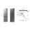 Samsung RB38T607BS9 Libera installazione B Acciaio inossidabile