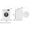Samsung WW80T4040EE/EU lave-linge Chargement frontal 8 kg 1400 tr/min Blanc