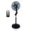 Sogo VEN-SS-21280 ventilateur Noir, Bleu, Argent