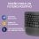 Logitech Wave Keys Teclado Sem Fios Ergonómico Bluetooth Grafite